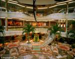 ID 3105 VISION OF THE SEAS (1998/78340grt/IMO 9116876) - The atrium.